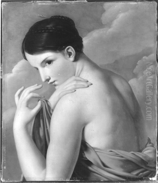 Die Schauspielerin Hippolyte Mars Oil Painting by Francois Gerard