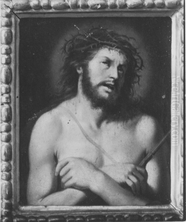 Ecce homo Oil Painting by Cornelius van Poelenburgh