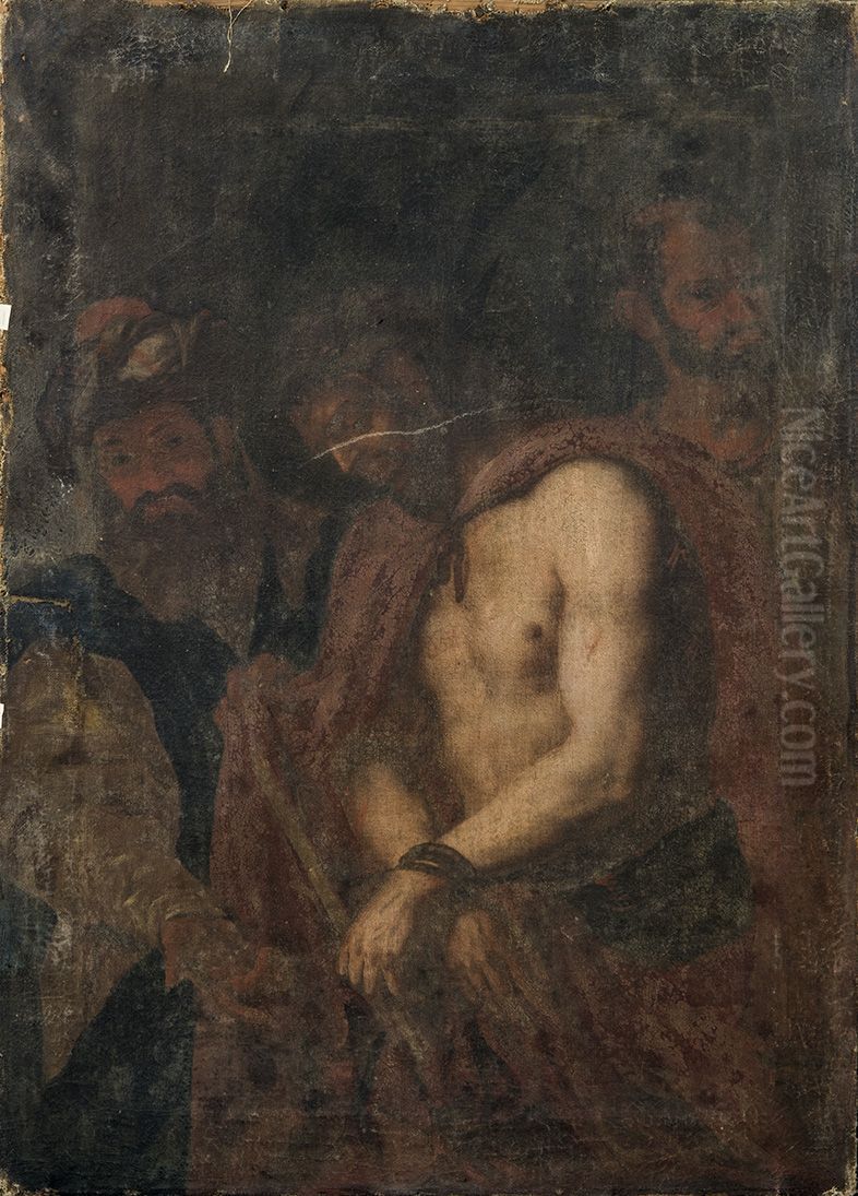 Ecce homo Oil Painting by Franz Joachim Beich