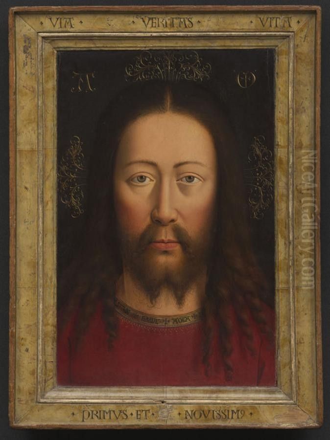 Das Wahre Antlitz Christi Oil Painting by Jan Van Eyck