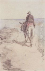 The brother on the mule