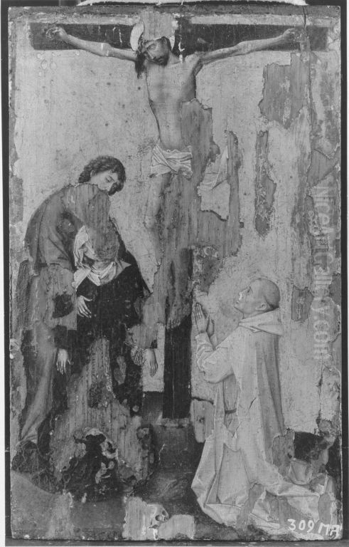 Christ on the cross Oil Painting by Rogier van der Weyden