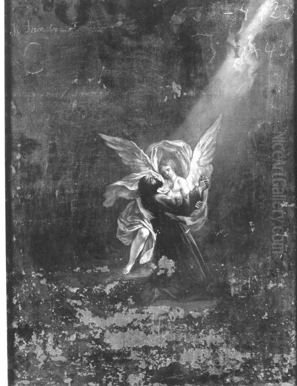 Christus am Olberg Oil Painting by Joachim von, I Sandrart