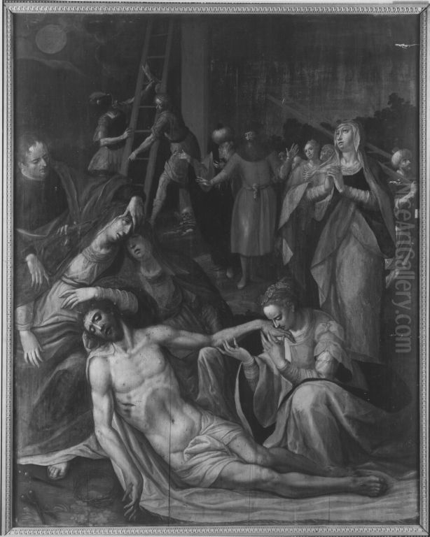 Beweinung Christi Oil Painting by Stradanus