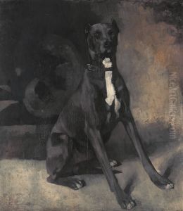 Sitzende Dogge Sitzende Dogge