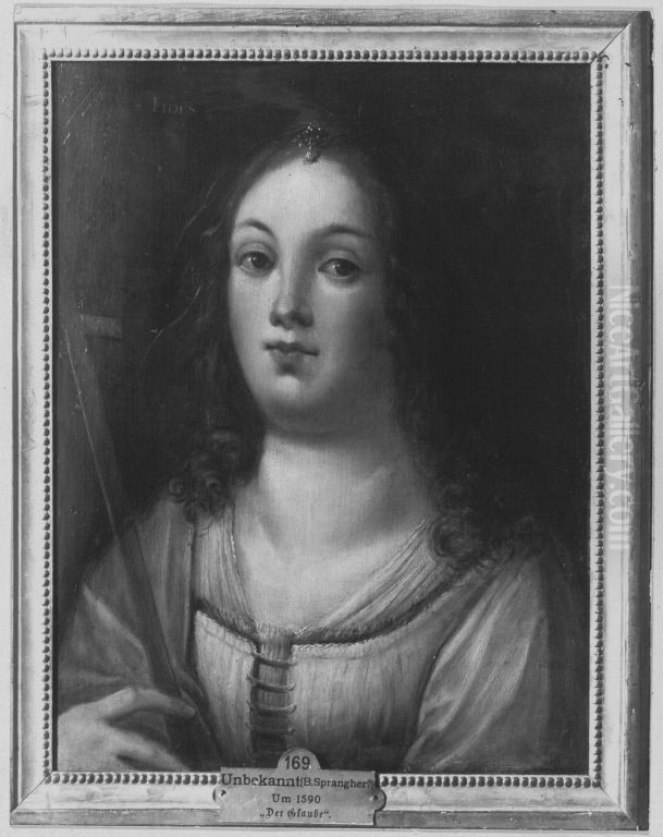 Der Glaube Oil Painting by Bartholomeus Spranger