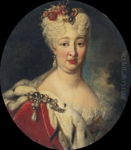 Portrait of Countess Palatine Elisabeth Auguste Sofie of Neuburg (1693 - 1728)