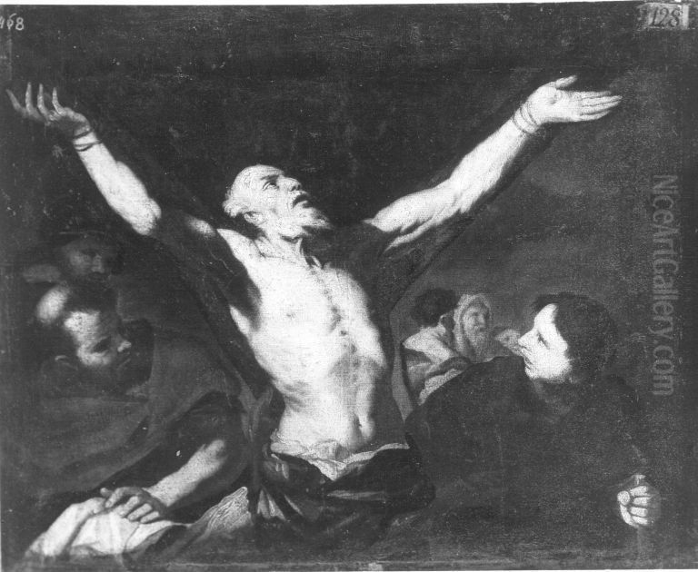 Der hl. Andreas Oil Painting by Mattia Preti