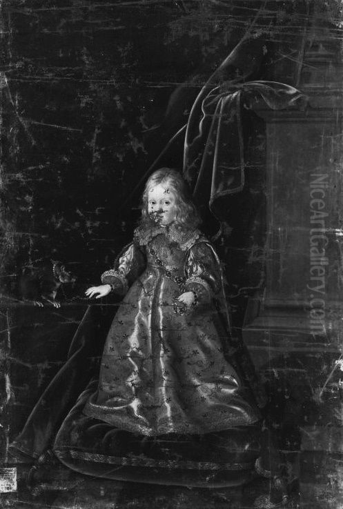 Bildnis eines Kindes Oil Painting by Peter Danckerts de Rij