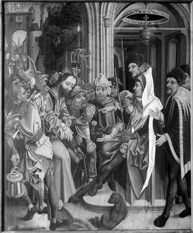 Reliefspuren Oil Painting by Paul Lautensack