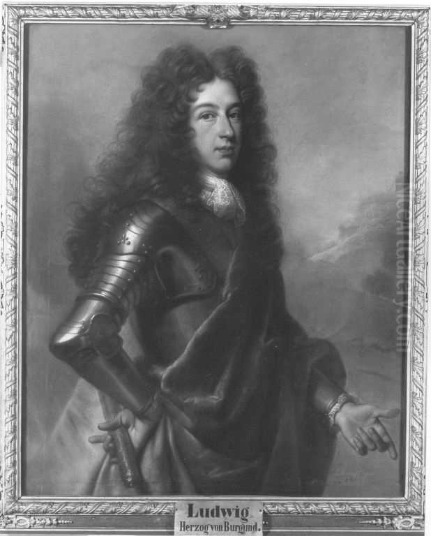 Ludwig von Frankreich, Herzog von Burgund (1682-1712) Oil Painting by Joseph Vivien