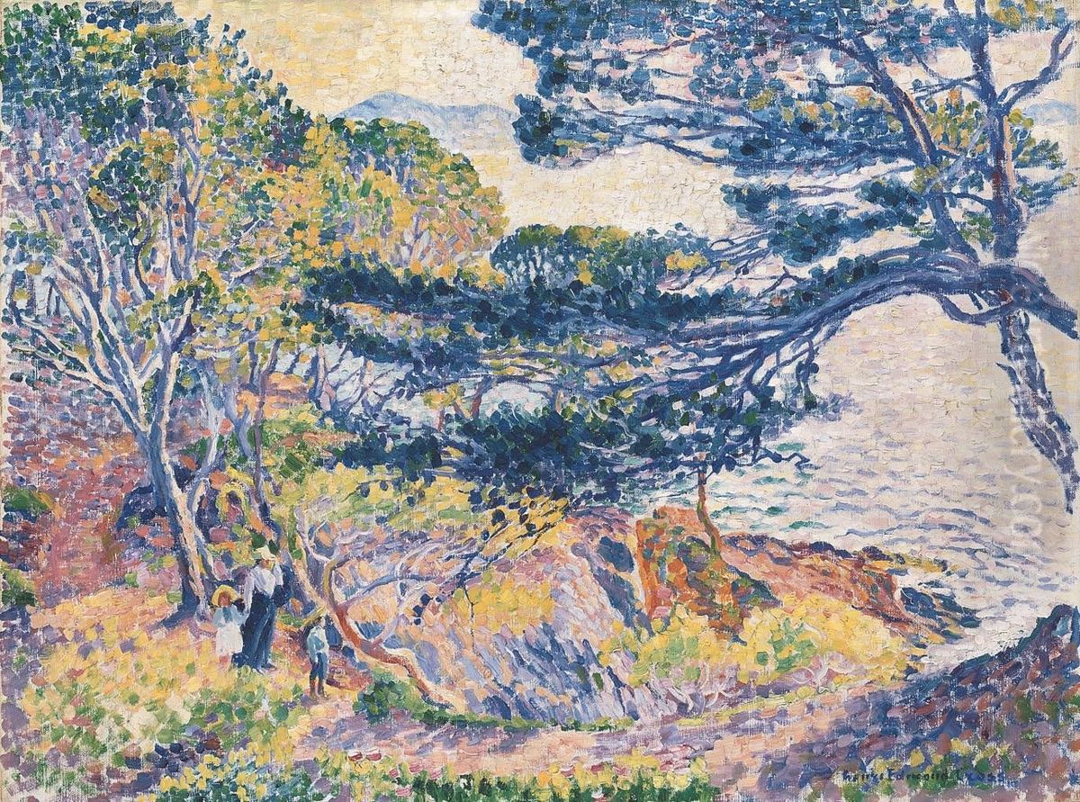 Kap Layet Oil Painting by Henri-Edmond Cross
