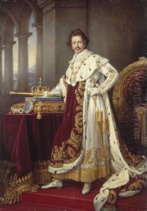 Konig Ludwig I. im Konigsornat Konig Ludwig I. im Konigsornat