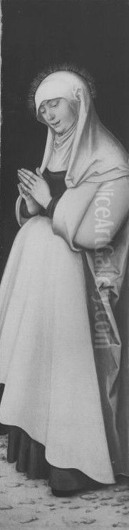 Maria in Anbetung Oil Painting by Lucas Cranach the Elder
