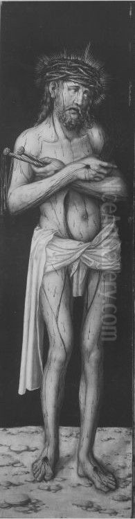 Schmerzensmann Oil Painting by Lucas Cranach the Elder