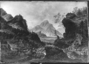 Mountain Landscape Mountain Landscape