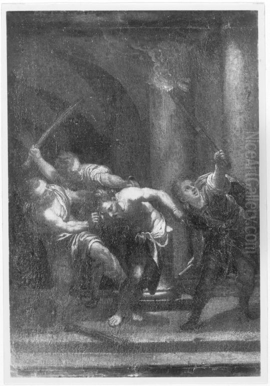 Geisselung Christi Oil Painting by Paolo Farinati