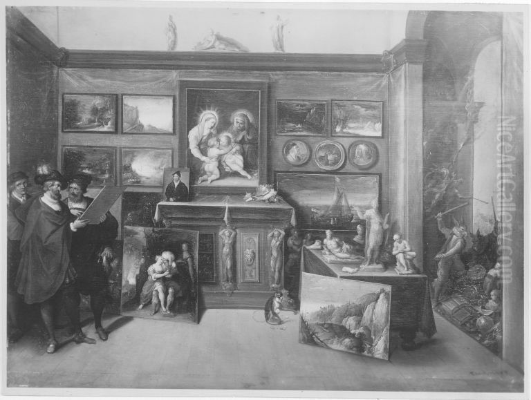 Gemaldegalerie Oil Painting by Frans Francken the Younger