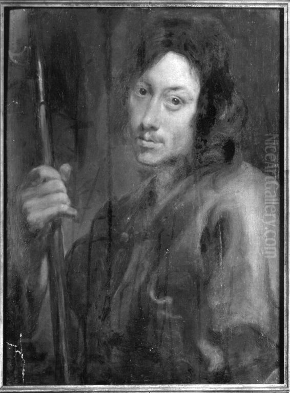 Hl. Matthaus Oil Painting by Sir Anthony Van Dyck