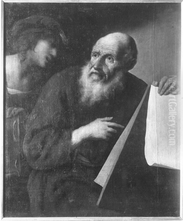 Greiser Gelehrter Oil Painting by Pietro della Vecchia
