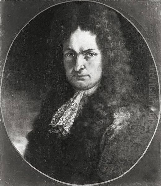 Selbstbildnis Oil Painting by Johann Carl Loth