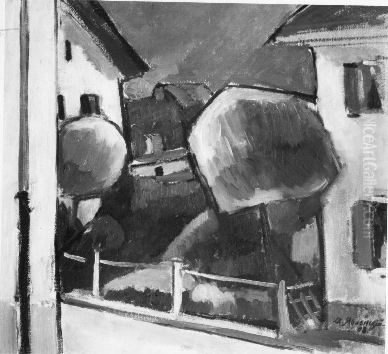 Murnau Oil Painting by Alexei Jawlensky