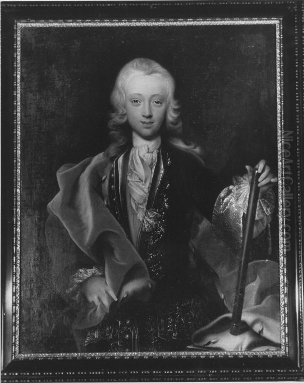 Markgraf Karl Wilhelm Friedrich von Brandenburg-Ansbach als 17-Jahriger Oil Painting by Jan Kupecky