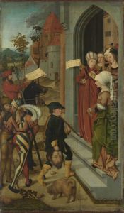 Ruckkehr Davids mit dem Haupt des Goliath
