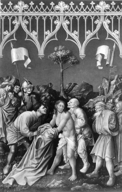 Tabula Magna: Entkleidung Christi Oil Painting by Gabriel Angler