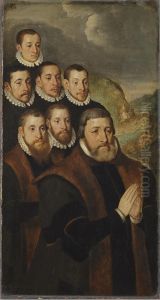 Antoine Humbelot mit seinen Sohnen