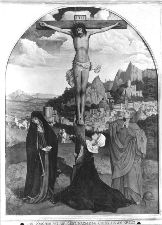 Christus am Kreuz Oil Painting by Quinten Metsys