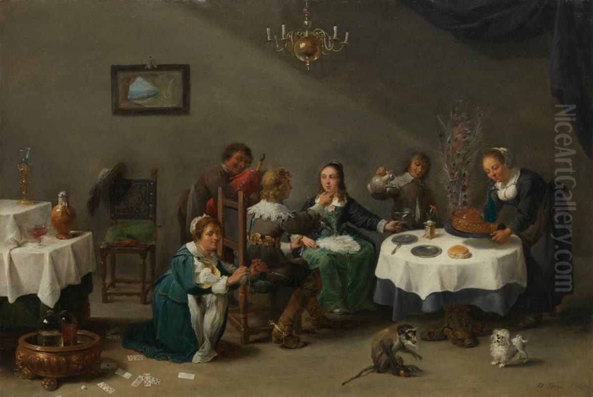 Der verlorene Sohn Oil Painting by David Teniers the Younger