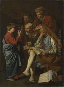 Der zwolfjahrige Jesus unter den Schriftgelehrten
