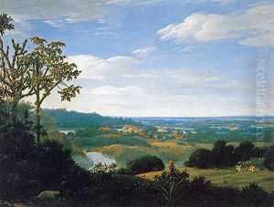 Paisagem Brasileira com Tatu