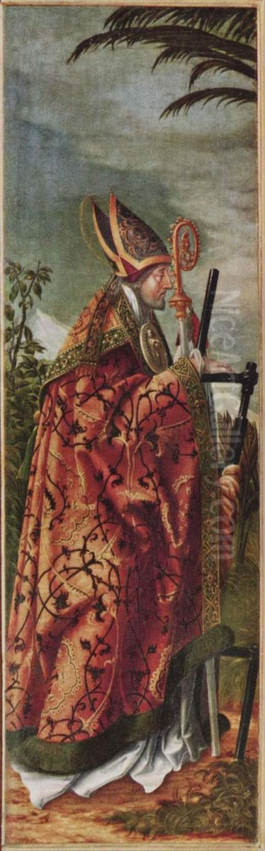 Johannesaltar Oil Painting by Hans Burgkmair the elder