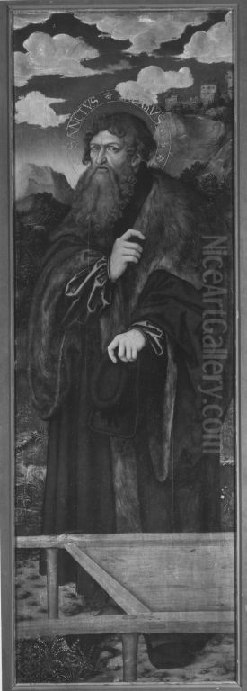 Hl. Lazarus Oil Painting by Lucas Cranach the Elder