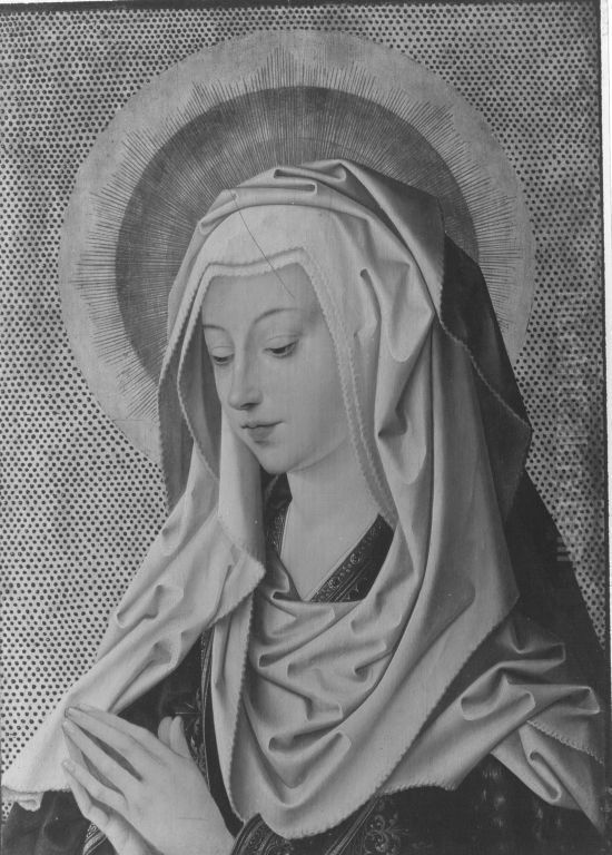 Virgin at prayer Oil Painting by Master of the Mansi Magdalen
