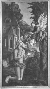 Kommunion des hl. Onufrius