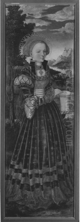 Mary Magdalene Oil Painting by Lucas Cranach the Elder