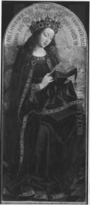 Maria als Himmelskonigin (nach Jan van Eycks Genter Altar)