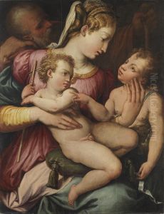 Heilige Familie mit dem Johannesknaben