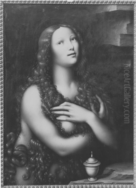 Hl. Magdalena Oil Painting by Giampietrino