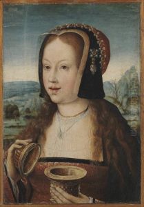 Portrait of Margaret of Austria (1480-1530) as Mary Magdalene
