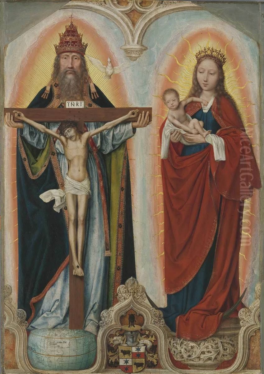 Maria mit Kind Oil Painting by Quinten Metsys