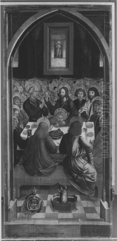 Das Letzte Abendmahl Oil Painting by Bartholomaus Zeitblom