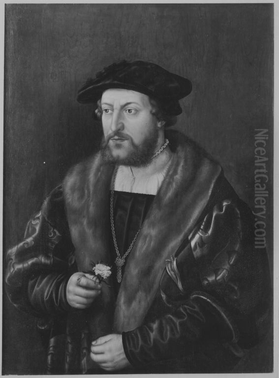 Herzog Johann III., Pfalzgraf bei Rhein Oil Painting by Barthel Beham