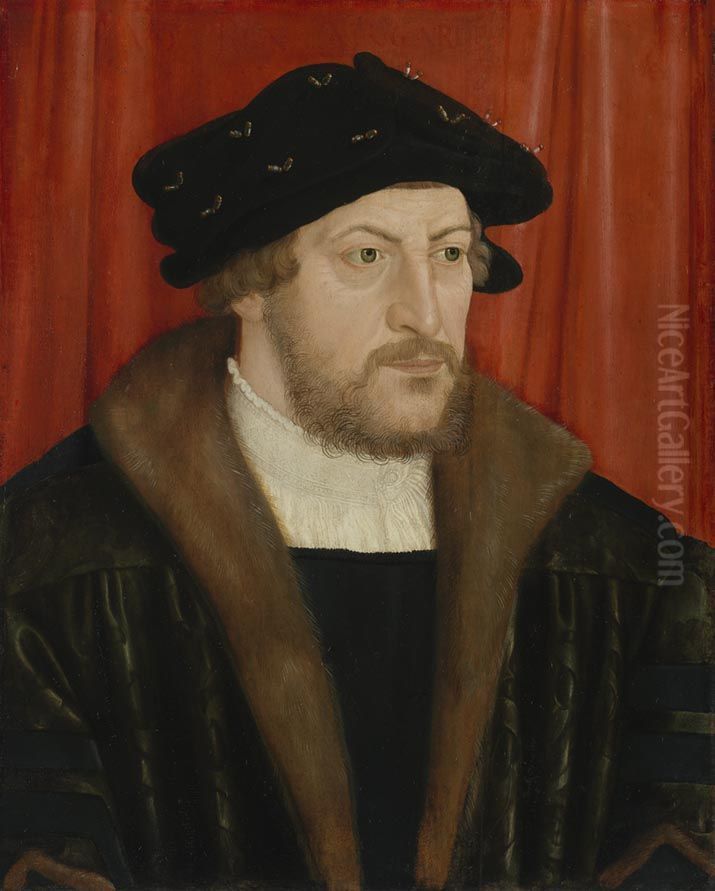 Pfalzgraf Johann III., Administrator von Regensburg Oil Painting by Barthel Beham