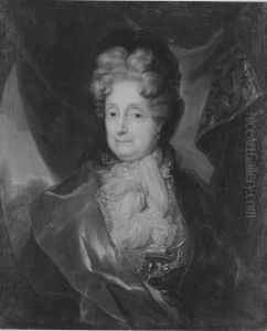 Bildnis der Sophie von der Pfalz, Kurfurstin von Hannover, Herzogin von Braunschweig-Luneburg (1630-1714)