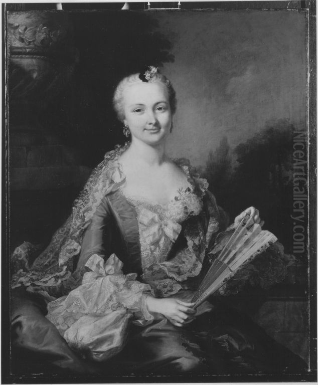 Johanna Elisabeth von Schmerfeld Oil Painting by Johann Heinrich Tischbein