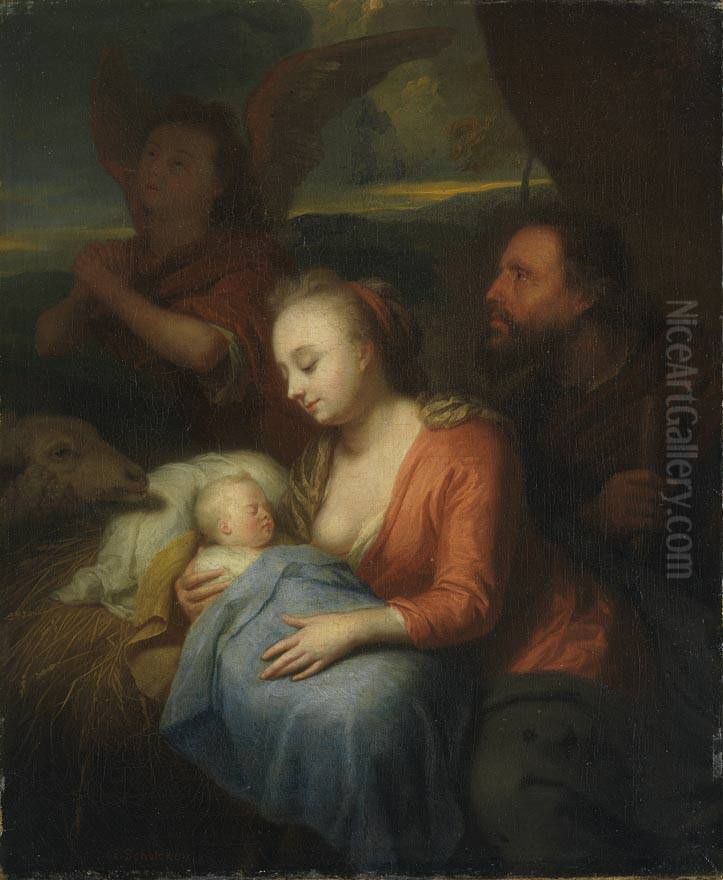 English Oil Painting by Godfried Schalcken